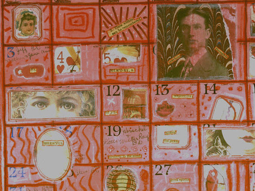 Altered Calendar - January (detail)