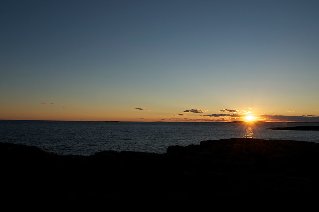 Sunset at Hermit Island
