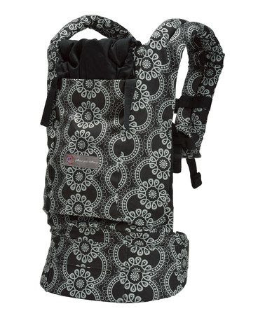 Take a look at this Black & Gray Petunia Evening in Innsbruck Carrier by Ergobaby on #zulily today!