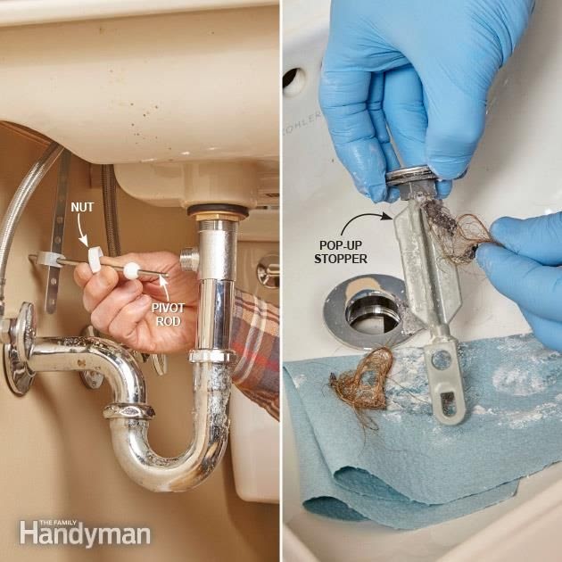 how-to-remove-bathroom-sink-drain-with-no-lock-nut-home-improvement