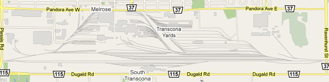 CN Transcona Yard