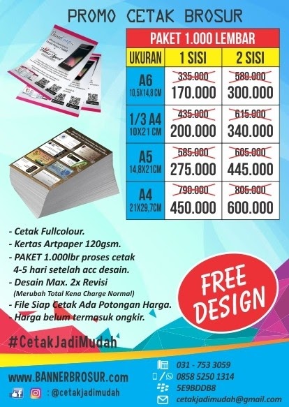 Cetak Brosur Klaten