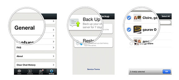 WeChat 3-step Chat History Backup