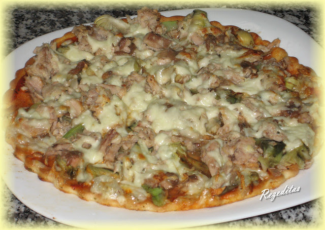 PIZZA DE MASA DE QUESO