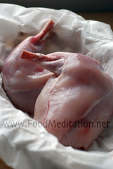 Meat - Rabbit: Raw Thighs