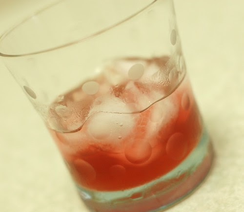 Japanese red basil drink