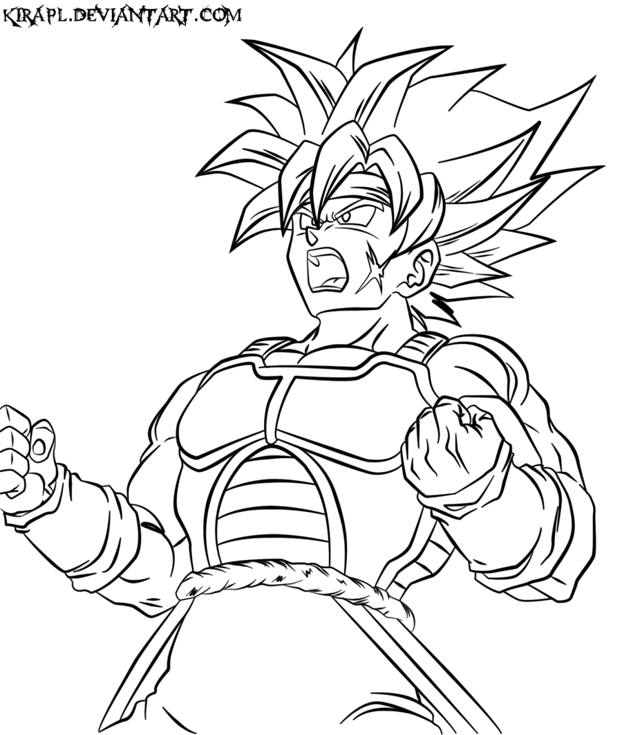 15 Dragon Ball Z Coloriage Bardock  30000 ++ collections de pages à