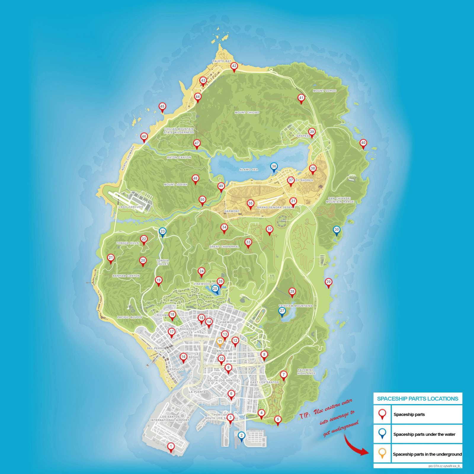 25 Gta 5 Spaceship Parts Map  Maps Database Source