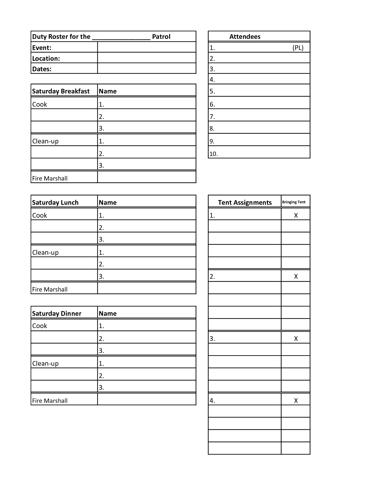 klauuuudia: Personnel Roster Template Regarding Blank Football Depth Chart Template