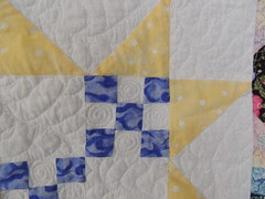 Quilting Detail large star