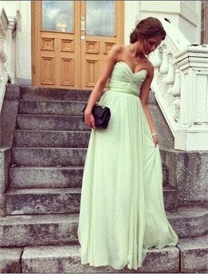 mint dress, love