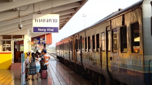 La última estación antes de entrar en Laos La última estación antes de entrar en Laos