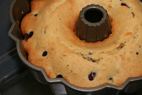 Blueberry Coffee
 Cake Bundt with Vanilla Glaze - I Like Big Bundts