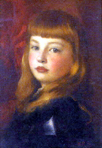 Portrait of the Hon. Lady Violet Agar-Robartes of Lanhydrock, Cornwall Portrait of the Hon. Lady Violet Agar-Robartes of Lanhydrock, Cornwall