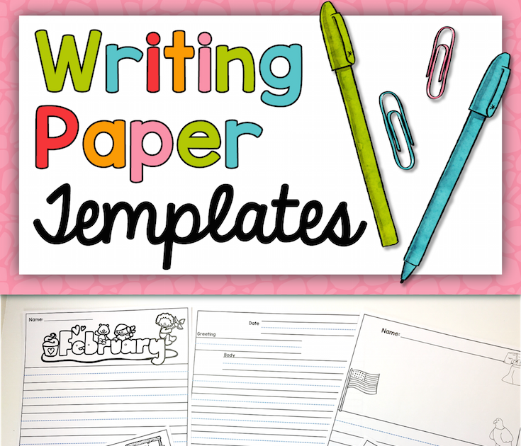 2Nd Grade Blank Writing Paper / Writing Paper Printable for Children