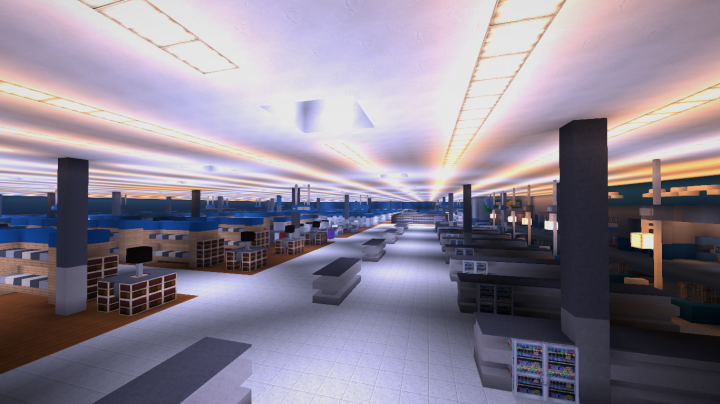 Minecraft Walmart Interior