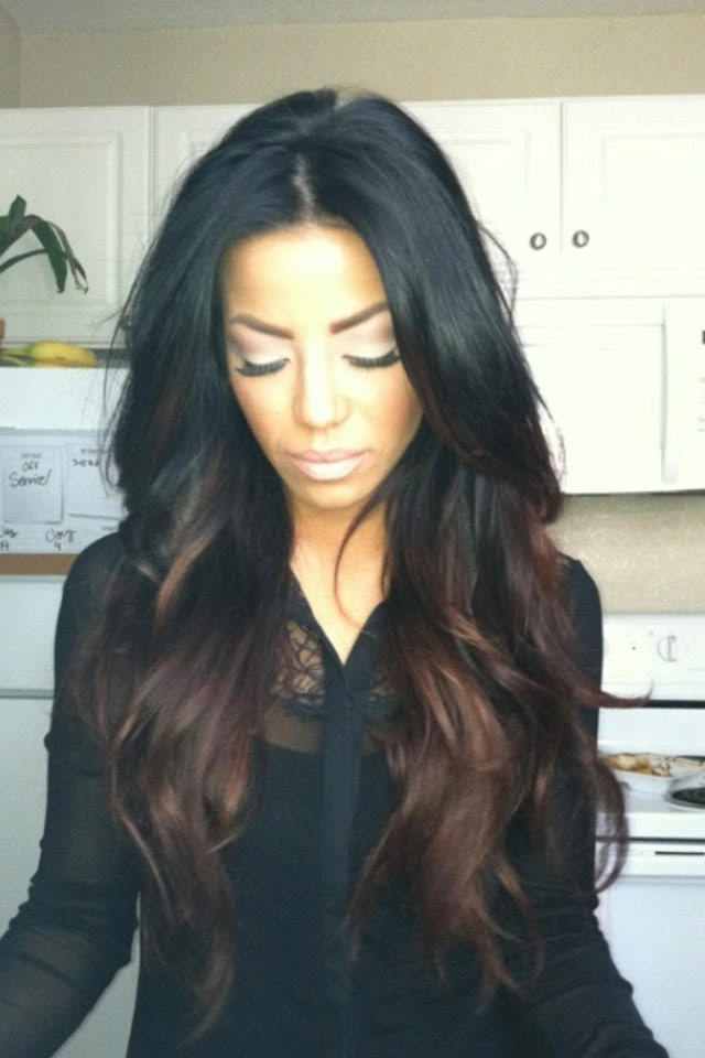 Black Hair Ombre Hairstyles 2015