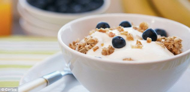 You are what you eat?: Probiotic yoghurts are already very popular in the UK. The findings show that nutritional therapy could one day play a vital role in treating some neurological disorders