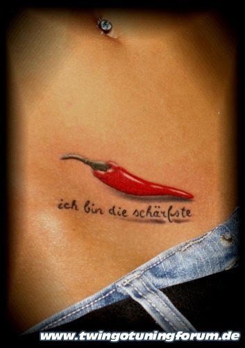 Tattoo Intimbereich Blumen
