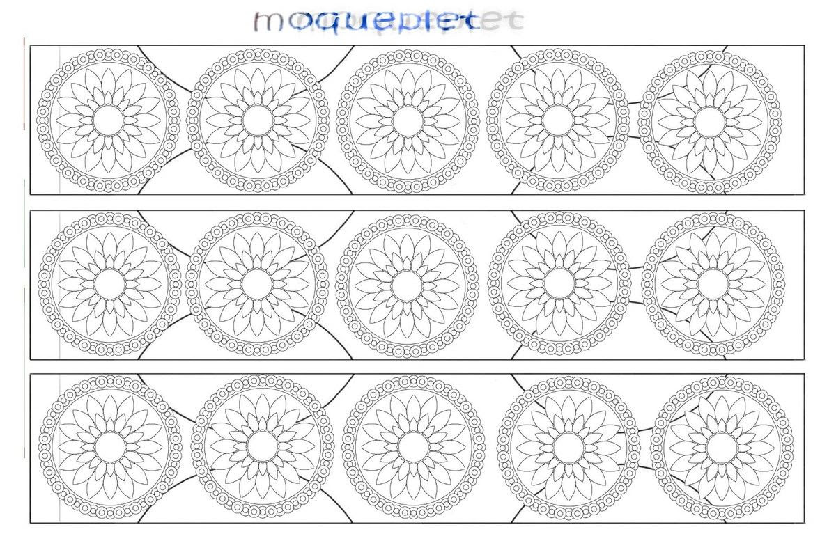 Printable Triskele Paper Globes Template Free