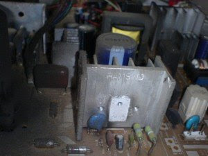 power supply televisi sharp