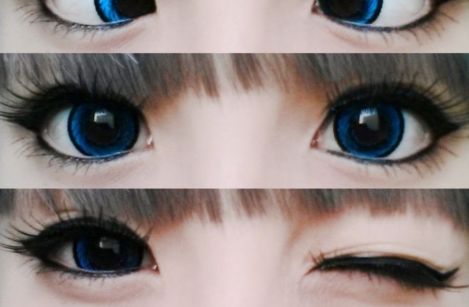 Anime Contact Lenses Big Eyes / Soft Prescription Eyewear Contacts