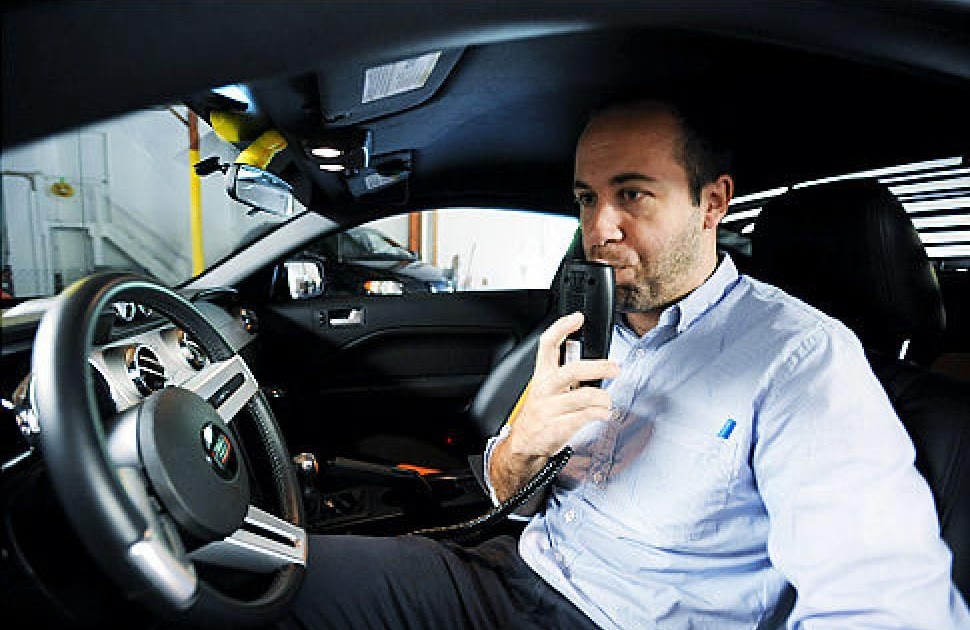 Breathalyzer In Your Car