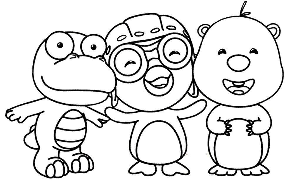 46+ Sketsa Gambar Pororo