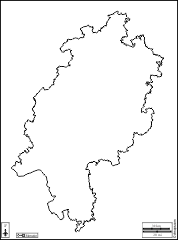 Hessen Karte Zum Ausfüllen | Landkarte