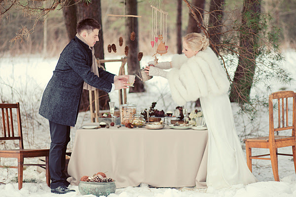 Vintage Winter Wedding