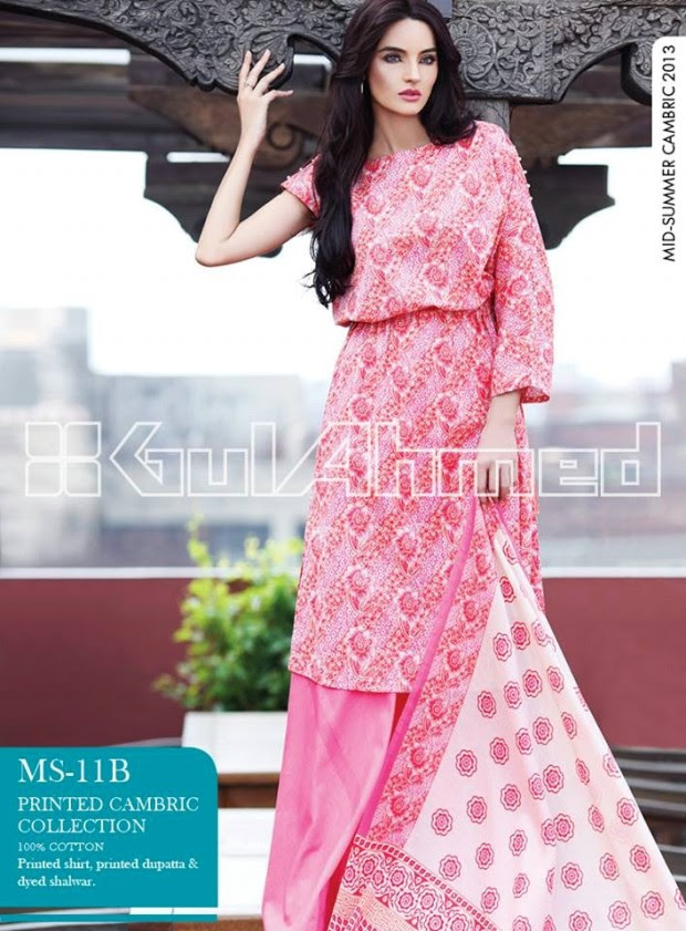 Mid-Summer-Cambric-Collection-2014-Gul-Ahmed-Printed-Embroidered-Fashionable-Dress-for-Girls-Women-21 Mid-Summer-Cambric-Collection-2013-Gul-Ahmed-Printed-Embroidered-Fashionable-Dress-for-Girls-Women-21