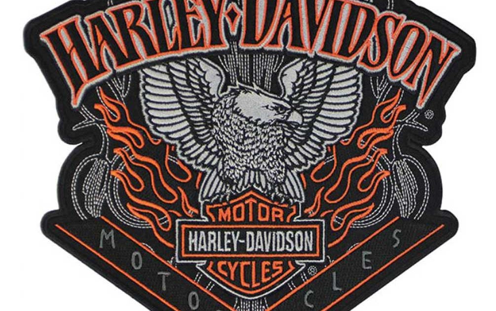 Harley Davidson Pins And Back Patches Biker Vest Patch