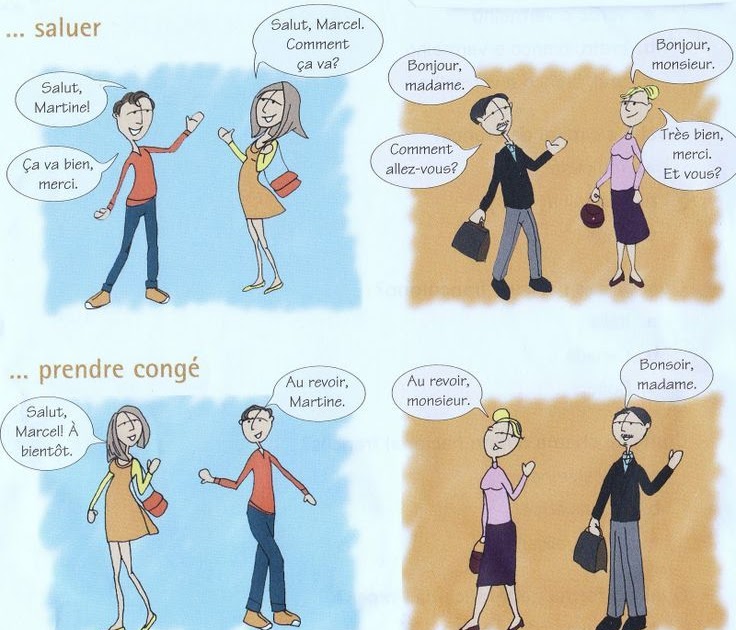1r J'adore le français! Salutations et présentations