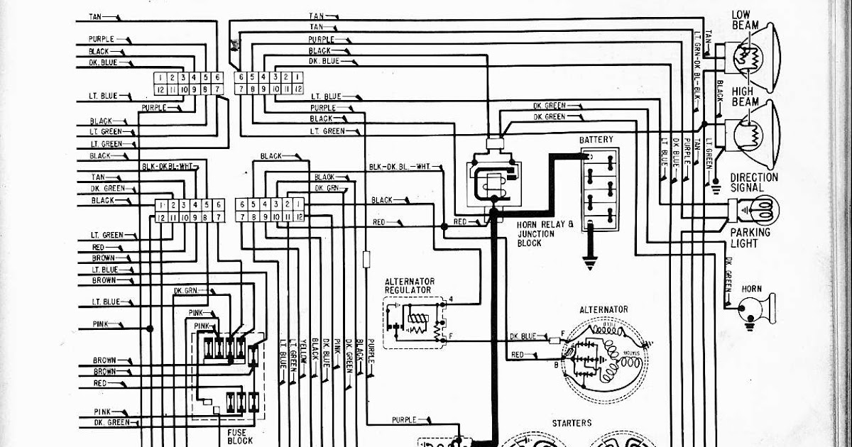 67 Gto Tach Wiring Diagram - diagram wiring power amp