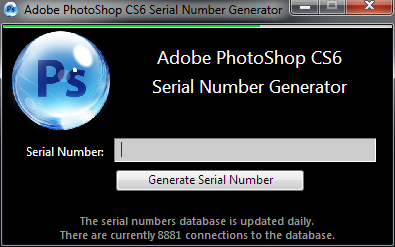 Photoshop cs6 license key generator