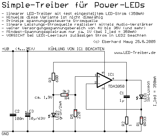 Schaltplan Led Lichterkette 24v