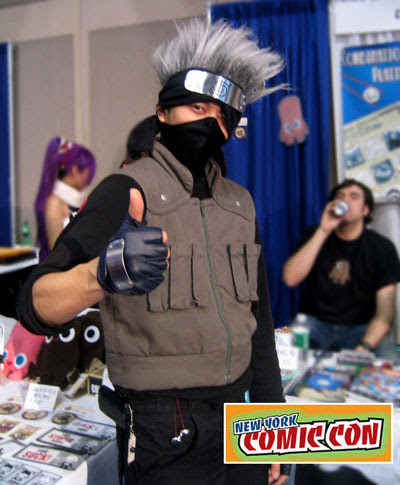 kakashi at NYC comic-con