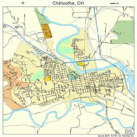 Map Of Chillicothe Ohio | Map Of The World