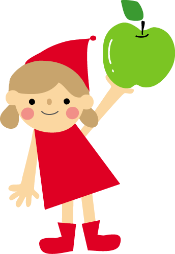綺麗なりんご イラスト フリー すべてのイラスト画像