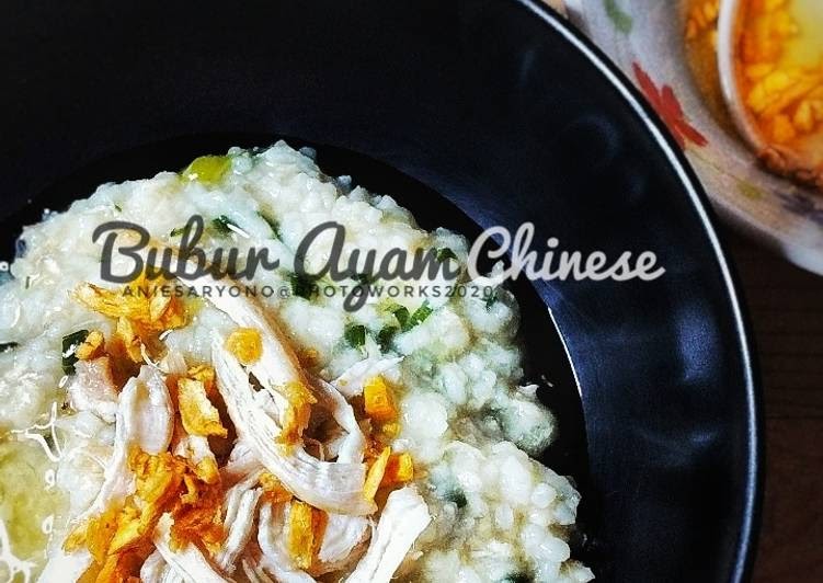 Langkah Mudah Menghidangkan Bubur Ayam Chinese Kekinian