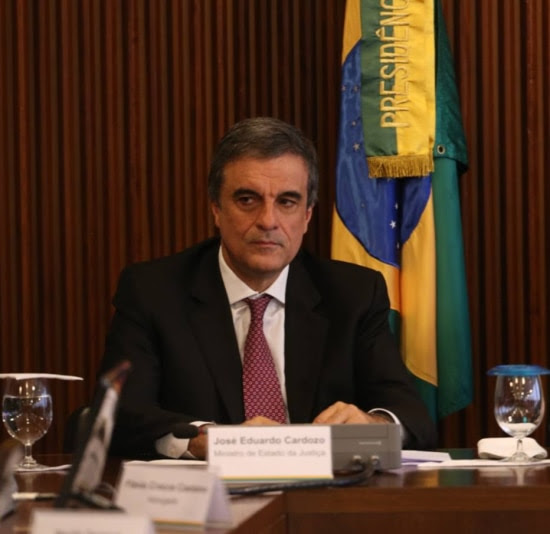O ex-ministro da Justiça, José Eduardo Cardozo