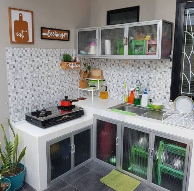  Gambar  Disain Meja  Kompor Minimalis 5 Contoh Dapur  