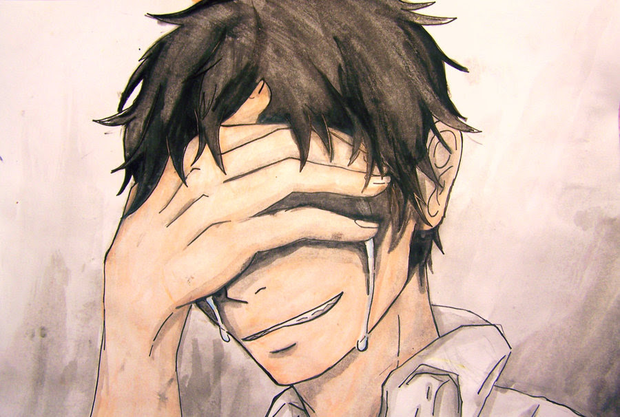 Images Of Broken Heart Anime Boy Crying