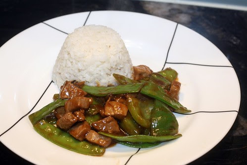 ginger pork with oyster sauce