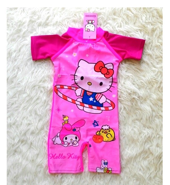 Mewarnai Gambar Baju Renang Anak Perempuan - Mewarnai Gambar