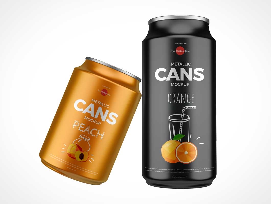 Download 232+ Matte Drink Cans Mockup Yellowimages