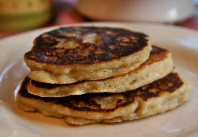 Organic Banana Coconut Pancakes