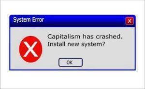 capitalism has crashed