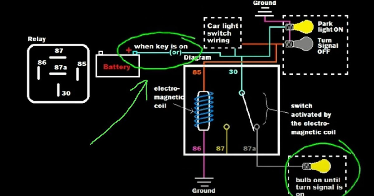 12v Flasher Relay Wiring Indicator Wiring Diagram Motorcycle