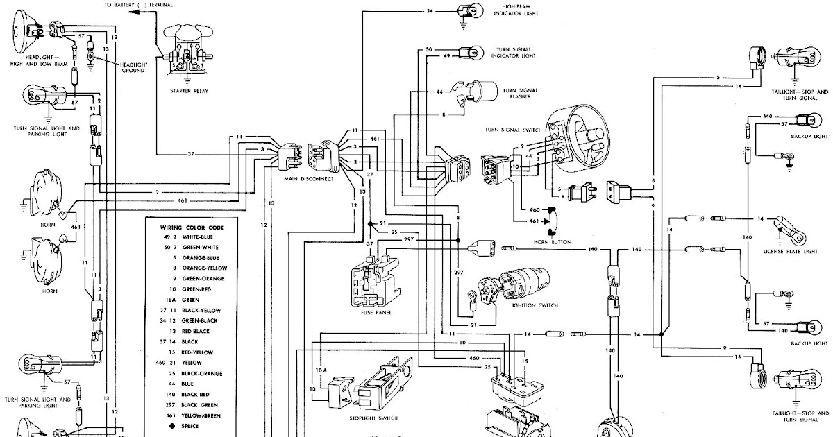 1965 Mustang Wiring Schematic Free - Wiring Diagram Schemas